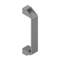 MODULAR SOLUTIONS 180 PULL HANDLE WITH STAINLESS STEEL HARDWARE